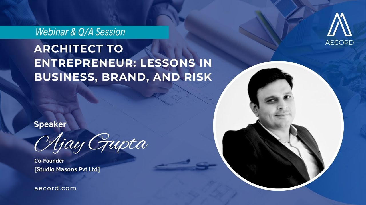 How Architects Can Start Their Own Firm | Business, Branding & Risk Lessons for Architects PART - 01