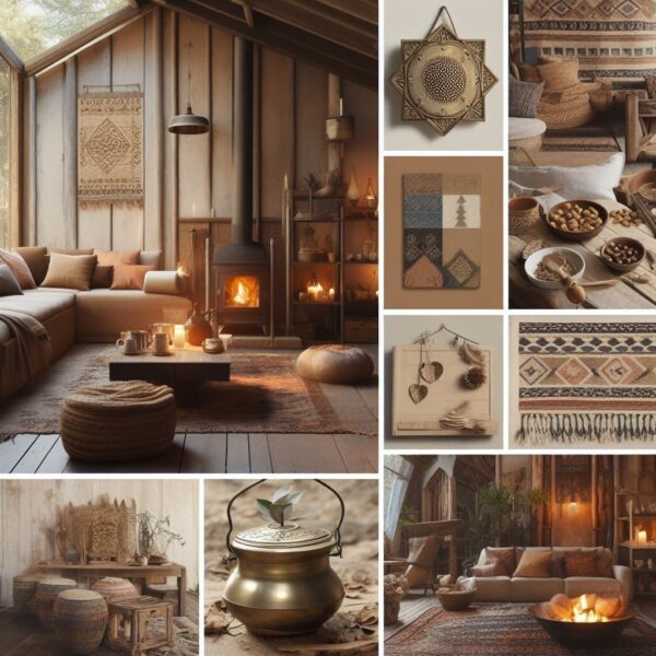 Rustic Interiors: Indian-Inspired Mood Board for Your Home – AECORD