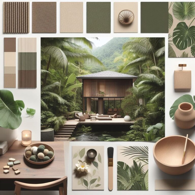 Bringing the Lush Serenity of Tropical Forests into Your Home Decor