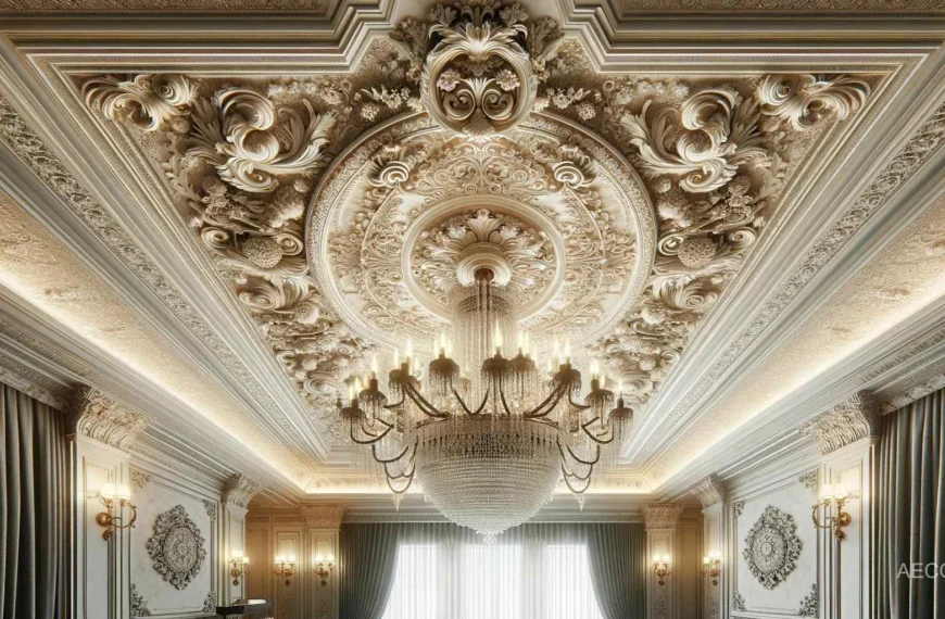 Traditional Ornate False Ceiling Design